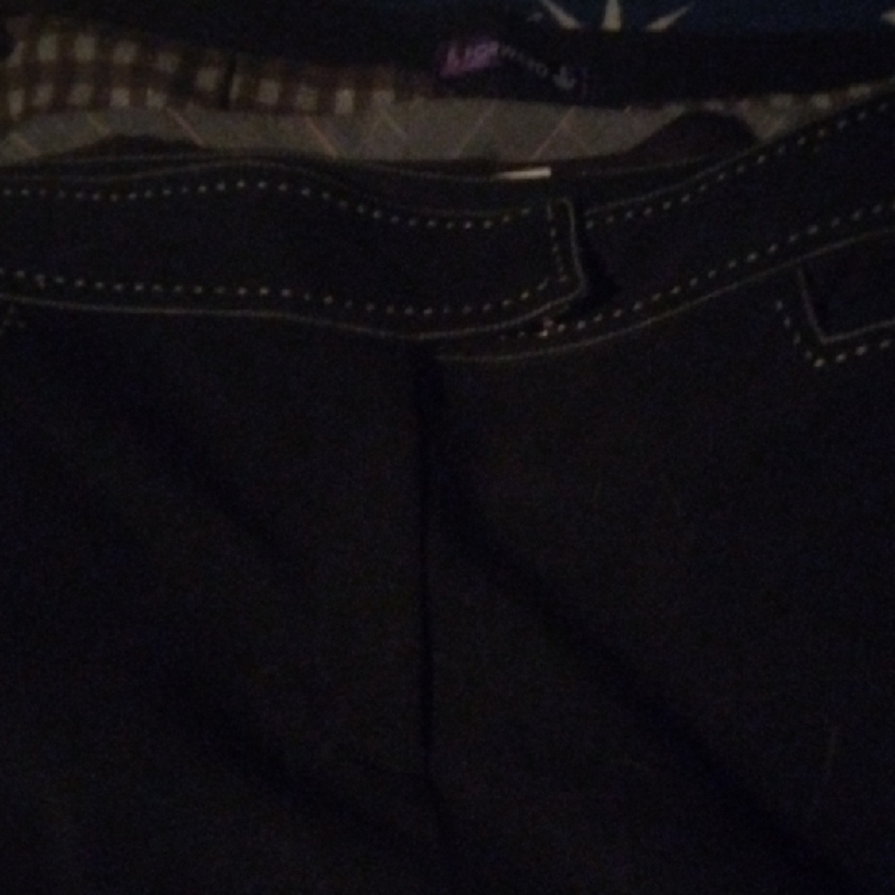 Russell Kemp Black Wide Leg Pants